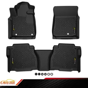All-Weather TPE Floor Mats Fit For 2007-2011 Toyota Tundra Double Cab / CrewMax
