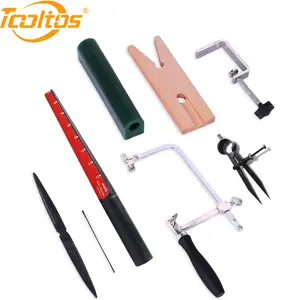 TOOLTOS Wax Carving Tools Set Jewelry Wax Modeling Kit with Wax Tube Cutter for Ring Making and Casting