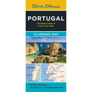 Rick Steves Portugal Planning Map by Rick Steves [Hardcover Book]