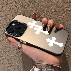 Compatible with iPhone 16 15 Pro Max Plus 14 13 12 11 X XR Crucifixion Durable shockproof Anti-Scratch PC Protective Case