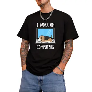 Funny Sleeping Beagle Dog T-Shirt – Relaxed Fit, Unisex, 100% Cotton Comfort