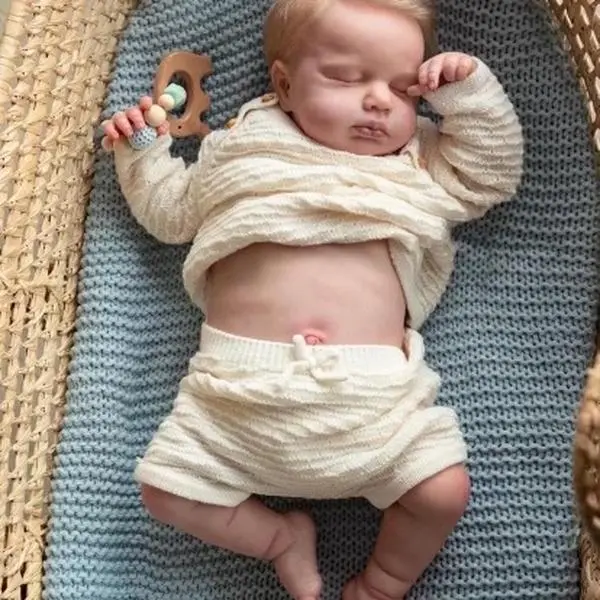 LimitedEditionStore Realistic Reborn Vinyl Doll with Pacifier and Bottle - Interactive Toy for Imaginative Play
