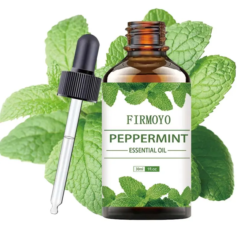 Firmoyo Peppermint Essential Oil, Alcohol-Free, Natural Ingredients, Aromatherapy, Suitable for Skin, Hair, Body, Diffuser Oils Scents For Home, Shower, Massage, 100ML, Unisex