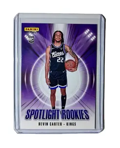 Devin Carter Rookie 2024-25 Panini Spotlight Rookies NBA #13 Kings 1 of 170