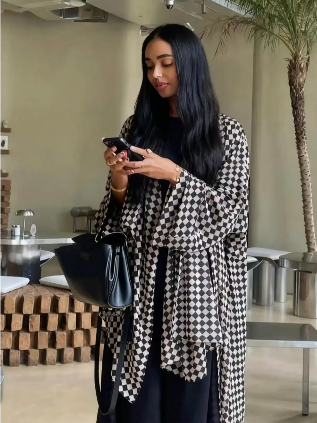 Elegant Casual Abaya Long Cardigan for Women, Exquisite Fabric and Craftsmanship, Stylish and Sophisticated Design for All Occasions