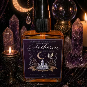 Aetherea -intention elixir infused with Larimar crystals
