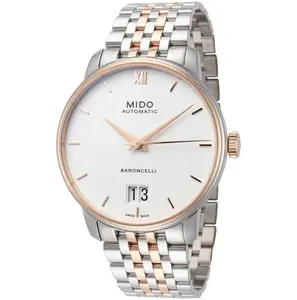 Mido Men's Baroncelli 40mm Automatic Watch M0274262201800