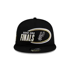 New Era San Antonio Spurs 2026 Conference Champions Locker Room 9FIFTY Snapback Premium Unisex Streetwear Hats Collector Style Headwear for Baseball and Urban Fashion Lovers