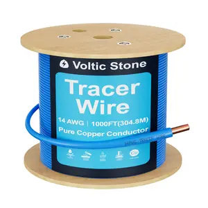 Voltic Stone 14 AWG Green Sewer Line Tracer Wire