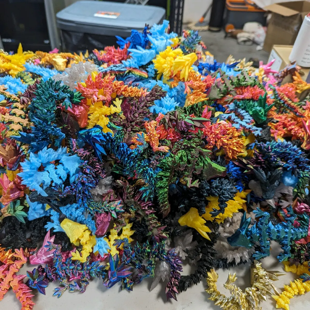 Mystery baby crystal dragons