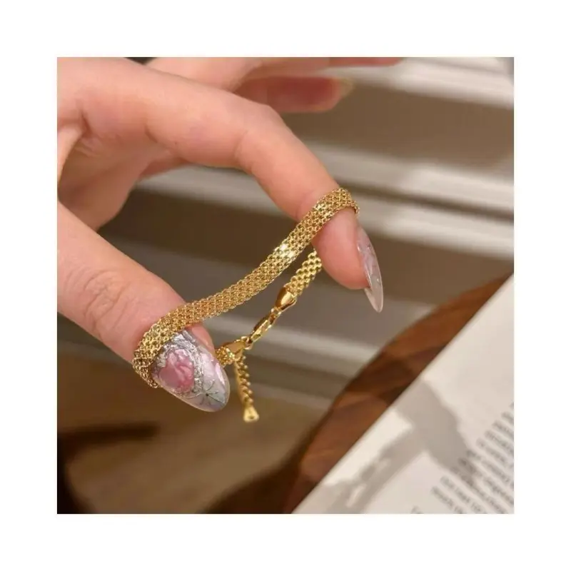 1PC Ladies' adjustable strap bracelet, suitable for daily wear, gift giving, elegant and minimalist style, music party accessory