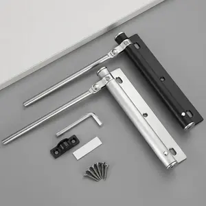 Stainless Steel Automatic Door Closer - Adjustable, with Screw Accessories, Home-Use Door Hardware