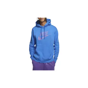 Sportswear Club Fleece Graphic Pullover Hoodie "BLUE / PURPLE" BV2973 435