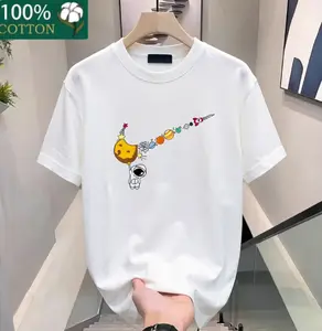 Men's fashion cotton graphic T-shirt featuring space planet elements, breathable and comfortable, machine washable, unisex design, perfect for summer casual wear. shirts men good tees