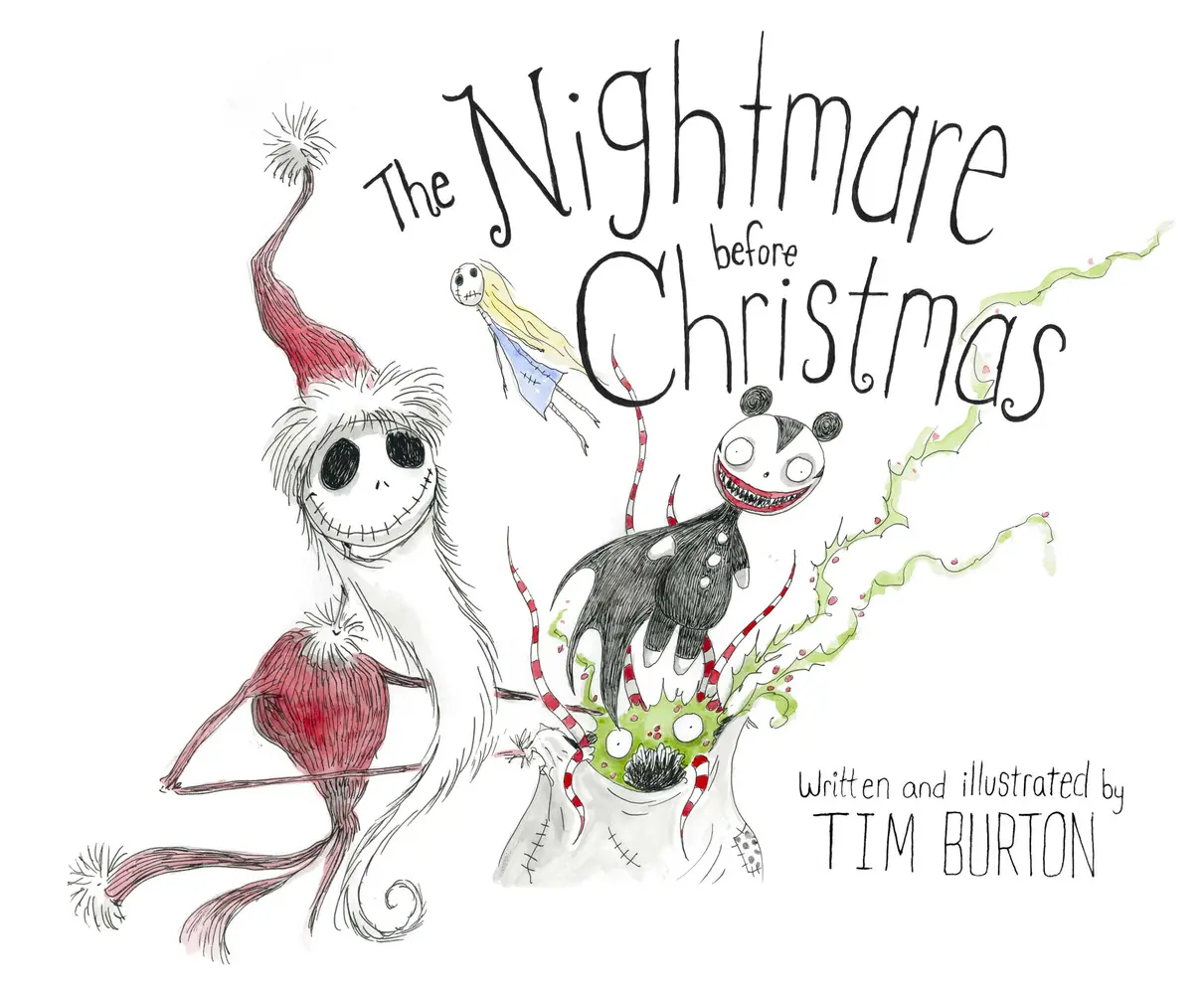 USED Book - The Nightmare Before Christmas by Burton, Tim (Hardcover) - english