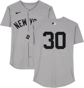 Luke Weaver New York Yankees Game-Used #30 Gray Jersey vs. Baltimore Orioles on September 21, 2025 - Fanatics Authentic Certified