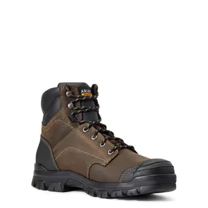 ARIAT Men's Treadfast Waterproof Work Boot, 6 Inch