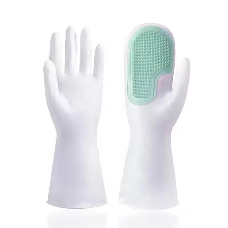 Multi-Purpose Gloves for Kitchen Tasks - Ideal for Dishwashing, Vegetable Cleaning, Hot Pot Handling, Stove & Counter Top Cleaning - Easy to Wash and Dry - Germs-Resistant