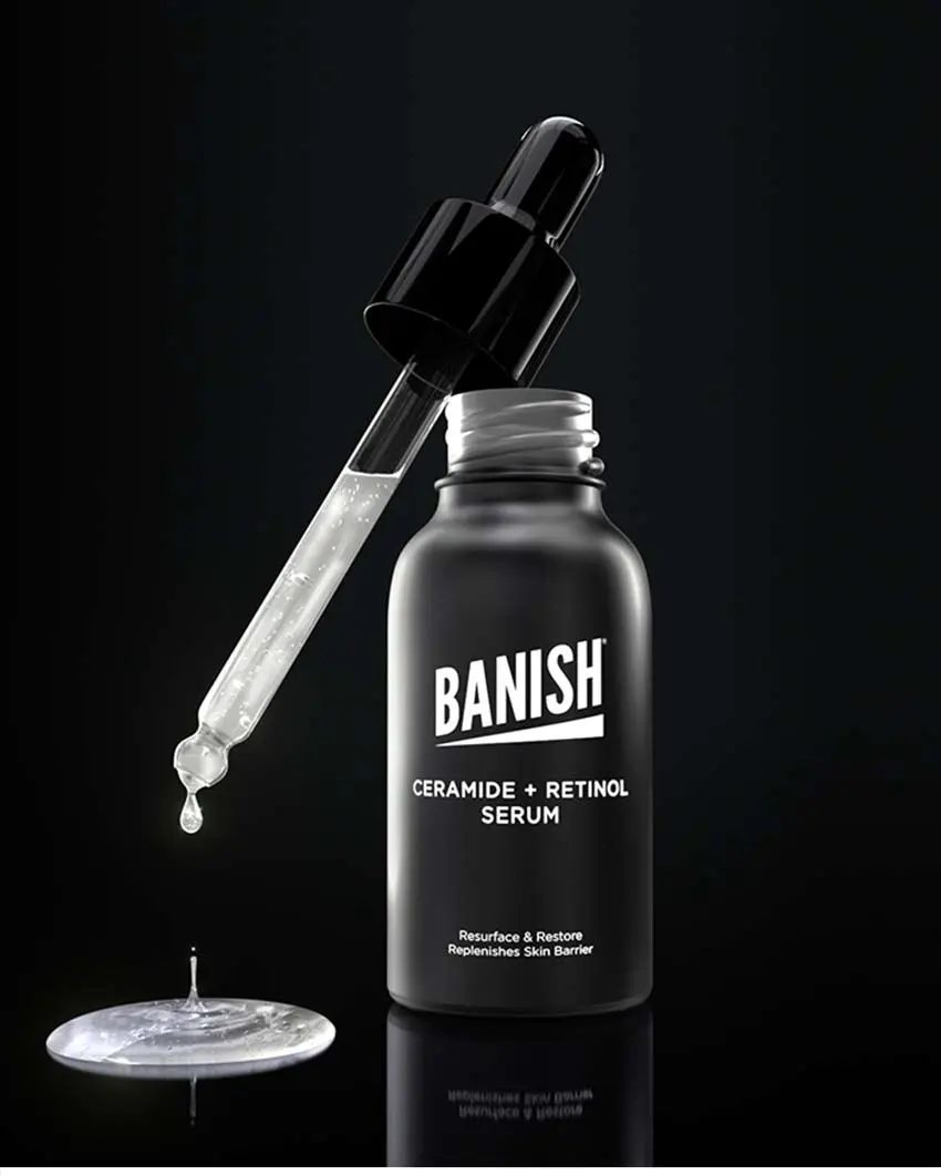 Retinol+Ceramide Serum - Gentle Retinol For Fine Lines, Acne, Discoloration facial care Lightweight Skincare