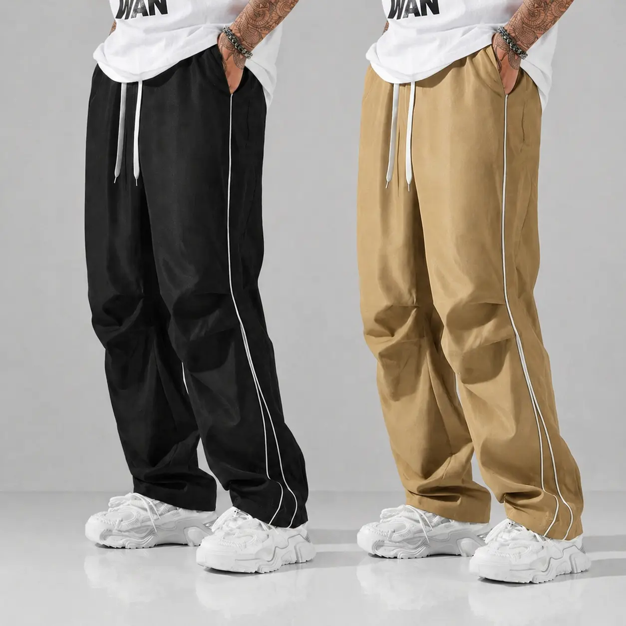 Black + Khaki