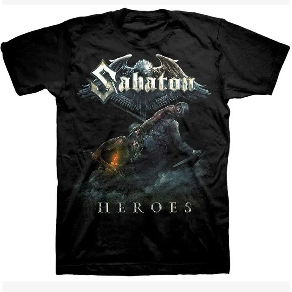 Sabaton War-Themed Metal T-Shirt, Heavy Rock Fan Shirt, Unisex Apparel