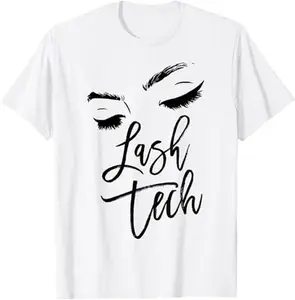 Lash Technician Gift, Cosmetologist Eyelash T-Shirt, Beautician Tee, Esthetician Sweatshirt