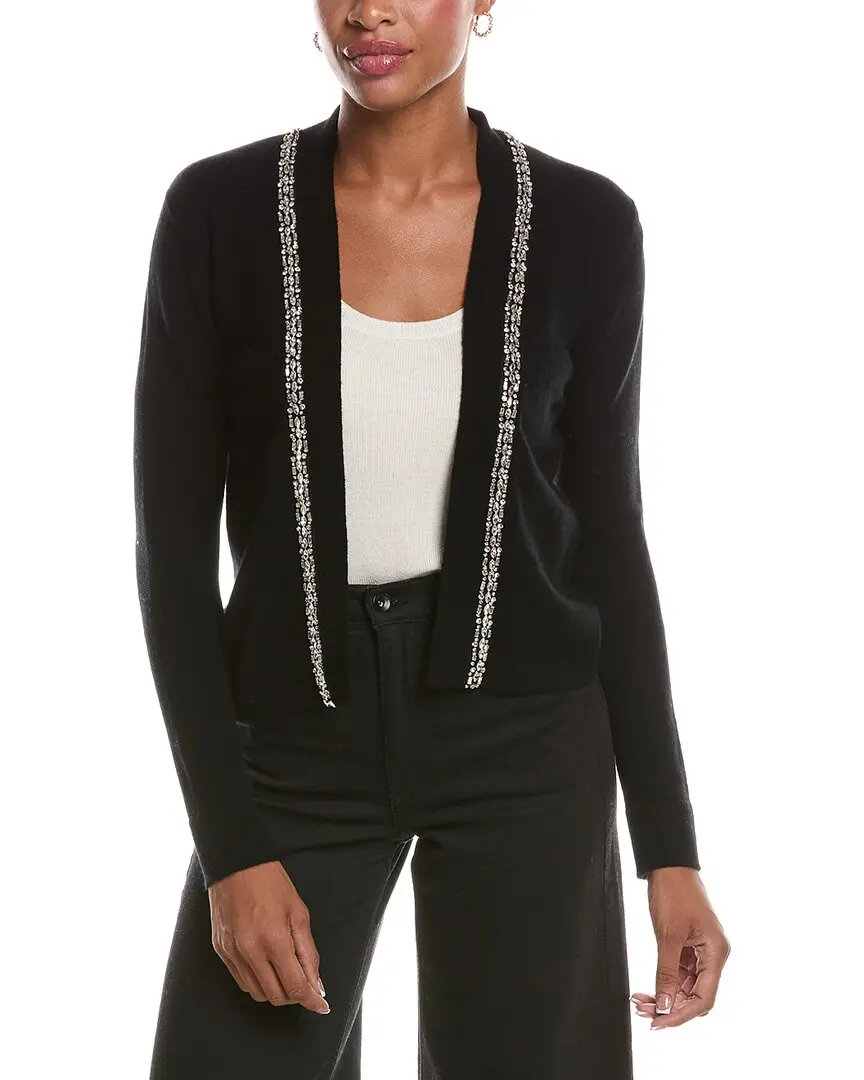 InCashmere Wool & Cashmere-Blend Cardigan