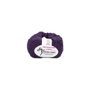Trendsetter Yarns Merino Cablé in Plum