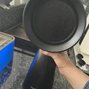 BREETEE Portable Range Hood Kitchen - Powerful 3-Speed Suction Desktop Compact Range Hood - 2x Quad-Core Filters - 6 x Activated Carbon Filters - Original Low Noise Kitchen Exhaust Fan with Large Oil Collection Cup