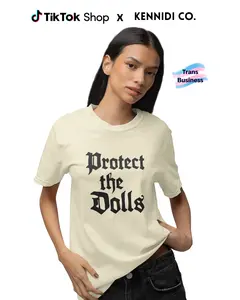 Protect The Dolls Old Style Comfort Colors T-shirt Womenswear Everyday Tee Cotton Casual