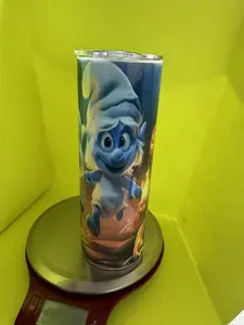 Smurf Halloween Tumbler
