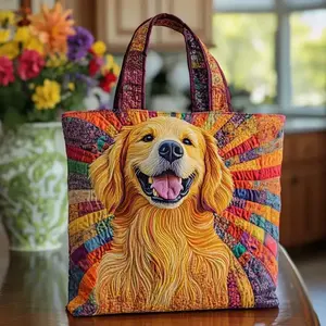 Golden Companion | Handmade Quilted Tote