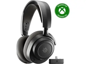 SteelSeries Arctis Nova 7X Wireless Gen 2 Gaming Headset - Real-Time App Control, 50+ HR Play, Neodymium Drivers, Mix 2.4GHz/Bluetooth, Xbox, PC, PS5/PS4, Switch 1/2, Mobile - Black