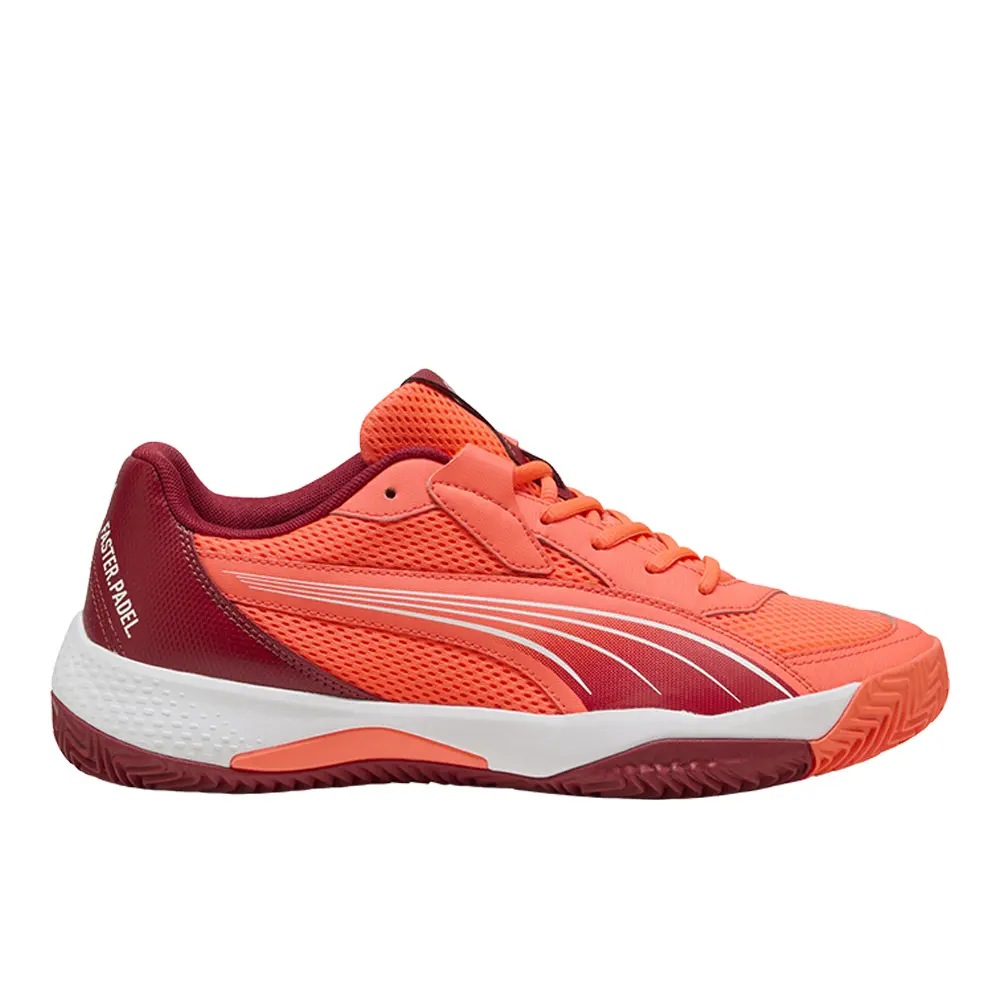 PUMA Mens Nova Court Tennis Sneakers Shoes - Red