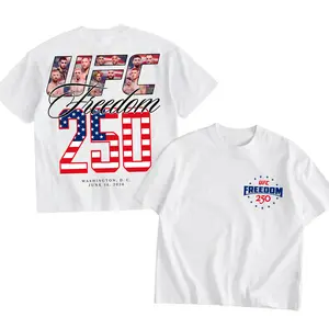 UFC FREEDOM 250 T-SHIRT, UFC Tshirt MMA Fan, UFC MMA Tee, UFC Champions Sports Shirt, UFC Fan Custom Vintage Design, Custom Bootleg UFC Tee, UFC Vintage Tee, MADE IN USA