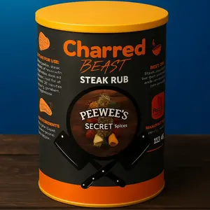 Peewee’s Secret Spices Charred Beast Steak Rub