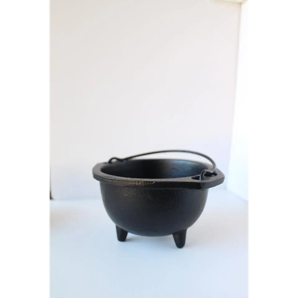 6" Cast Iron Cauldron