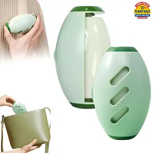 Reusable Silicone Lint Roller Washable Design for Clothes Lint & Pet Hair Removal Efficient Durable Green Color tiktokshopspringglowup Portable