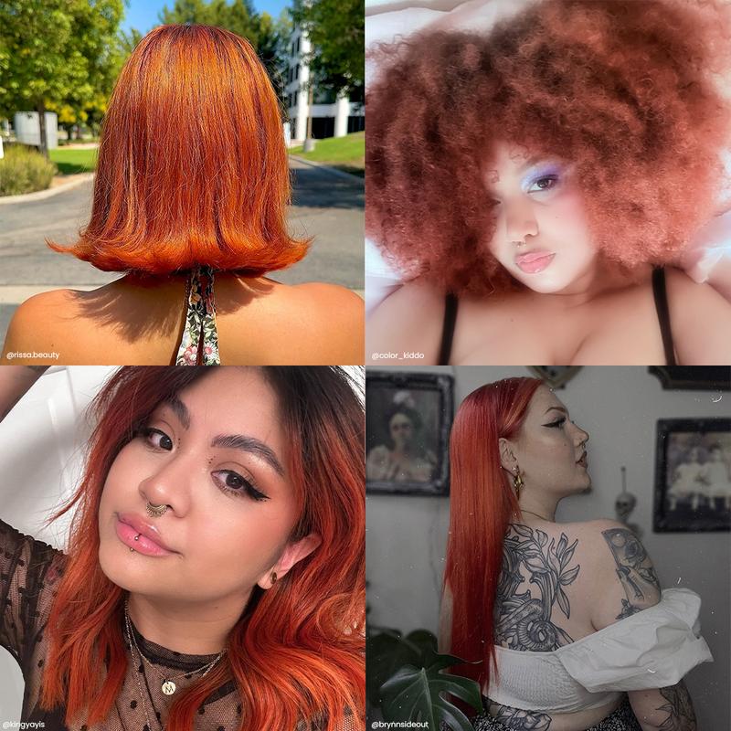 Arctic Fox Bundle - BOLD CONTRAST KIT: Ginger Flare + Purple AF