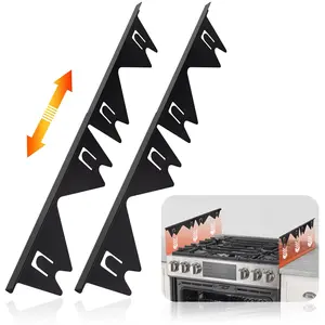 Expandable Stove Gap Cover Plate, Stainless Steel Stove Filler & Protection Strip, Heat Resistant Stove Gap Protector (35-69 Cm)