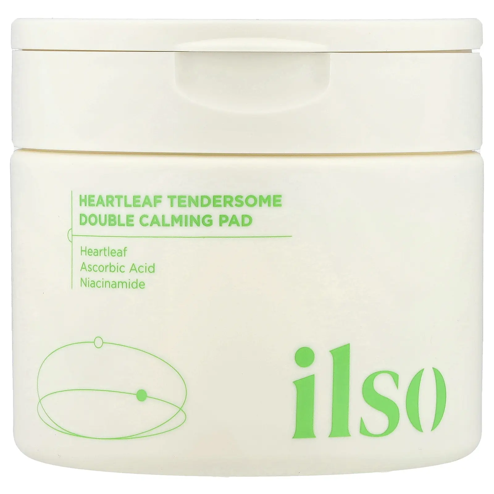 ilso Heartleaf Tendersome Double Calming Pad, 60 Pads