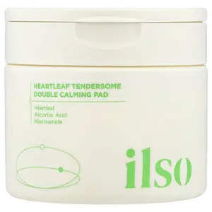 ilso Heartleaf Tendersome Double Calming Pad, 60 Pads