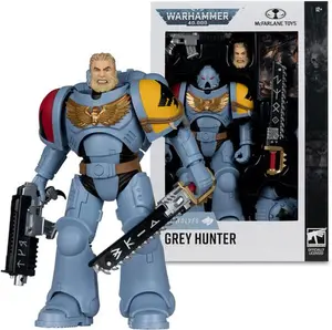 McFarlane - Warhammer 40K - Space Wolves - 7" Grey Hunter Action figurine/statue  [COLLECTIBLES] Action figurine/statue