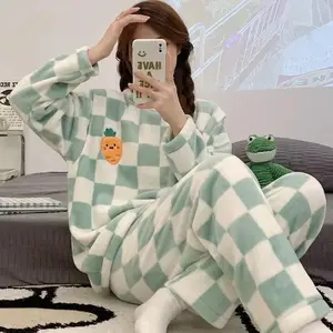PlushCheck Luxe Fleece Pajama Set
