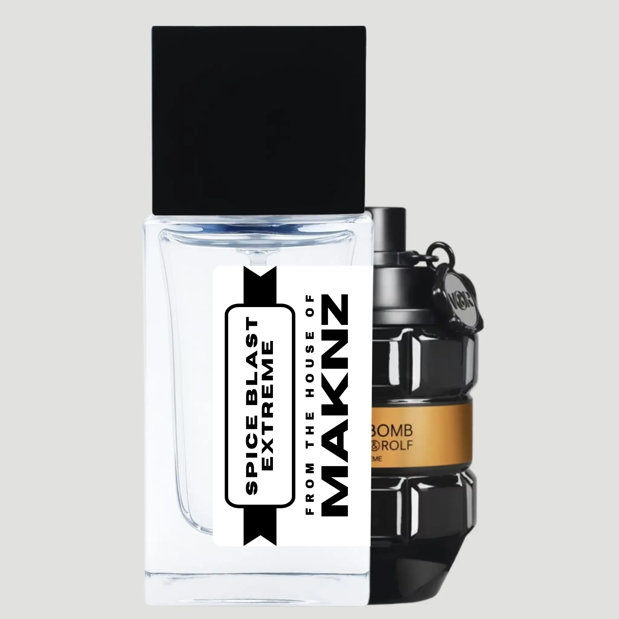 MAKNZ SPICE BLAST EXTREME Men's Fragrance - vanilla, tobacco, warm spicy, sweet, cinnamon, powdery, fresh spicy Scent
