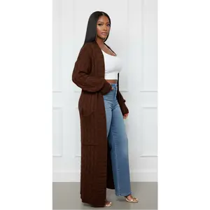 Rich & Ready- Long Cardigan Duster