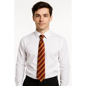 Harry Potter Gryffindor Costume Tie - Red and Gold Striped