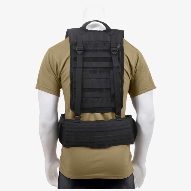 Rothco Tactical Battle Harness - Secure Load-Bearing Solution: 4 Webbing Straps Attach To D-Rings On Your Battle Belt, Ensuring A Snug Fit And Preventing Slippage During High-Movement Activities