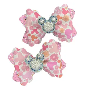 Hair clip bow