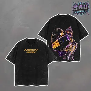 [COLLECTION] Real Steel Comic Robot Tshirt Hoodie Atom Noisy Boy Zeus Midas Heavyweight Vintage 90s Bootleg Robot Boxing Acid Wash Streetwear Graphic Premium Men